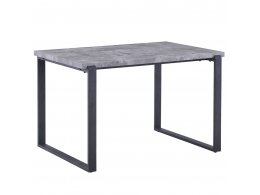 Стол Grey 120x80x77см, серая лава