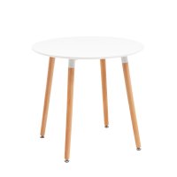 Стол Oslo Round WT New белый