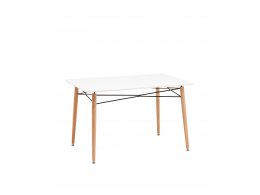 Стол Eames DSW Rectangle New 120*80 белый