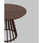 Стол обеденный Daphne 100*75 см орех