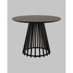 Стол обеденный Daphne 100*75 см темное дерево