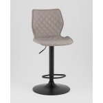 Стул барный Dome экокожа серый