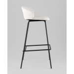 Стул барный Nita букле светло-серый