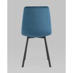 Стул Chilly велюр сине-зеленый 4 шт.