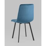 Стул Chilly велюр сине-зеленый 4 шт.