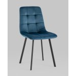 Стул Chilly велюр сине-зеленый 4 шт.