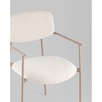 Стул Doe светло-бежевый бежевые ножки