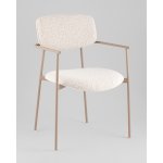 Стул Doe светло-бежевый бежевые ножки