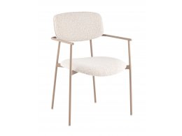 Стул Doe светло-бежевый бежевые ножки