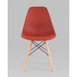 Стул Eames Style DSW терракотовый x4 (разборный каркас)