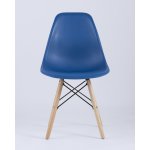 Стул Eames Style DSW синий (разборный каркас)
