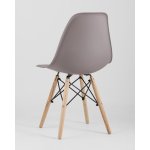 Стул Eames Style DSW темно-серый x4 (разборный каркас)
