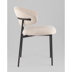 Стул Evan шенилл бежевый