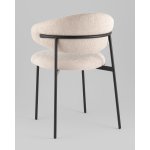 Стул Evan шенилл бежевый