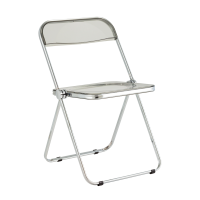 Стул складной Fold Smoke серый