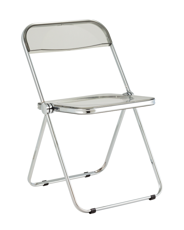 Стул складной Fold Smoke серый