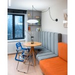 Стул складной Fold Smoke серый