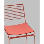 Стул обеденный Danny бордовый с подушкой