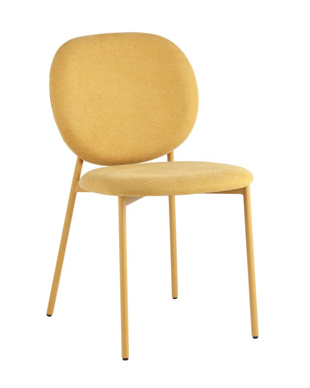 Стул обеденный Pip желтый желтые ножки NP