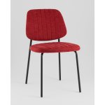 Стул обеденный Patrys бордовый шенилл