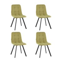 Стул Одди Original Square велюр оливковый 4 шт. Стул Одди Original Square велюр оливковый 4 шт.