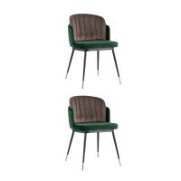 Стул Пенелопа зеленый 2 шт