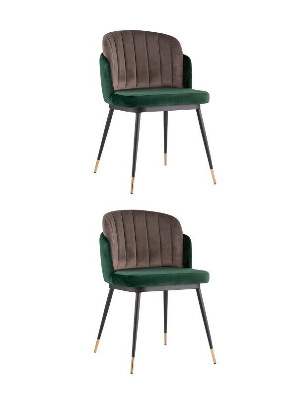 Стул Пенелопа зеленый 2 шт