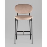 Стул полубарный Бриф VD велюр бежевый