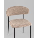 Стул Sevyn букле кофейный