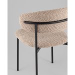 Стул Sevyn букле кофейный