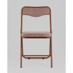 Стул складной Джонни рогожка капучино каркас капучино