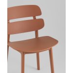 Стул Tony пластик коричневый NP