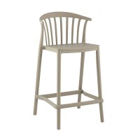 Стул полубарный Campo пластик зеленый