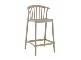 Стул полубарный Campo пластик зеленый