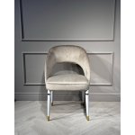 Стул обеденный Оливия ART2367-BG, бежевый /белый