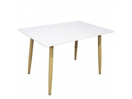 Стол Snow 120х80х75см, белый
