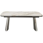 Стол VALDEMAR 180 KL-188 итальянская керамика, стекло/ каркас темно-серый/Kl-188, ®DISAUR