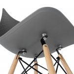 Стул Eames Waffle серый