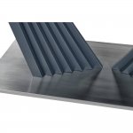 Стол раздвижной ASTRA 140-190x80х80см, керамогранит, сталь, антрацит Стол раздвижной ASTRA 140-190x80х80см, керамогранит, сталь, антрацит