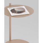 Журнальный столик Siara металл капучино