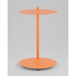 Журнальный столик Siara металл оранжевый