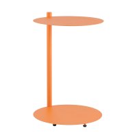 Журнальный столик Siara металл оранжевый