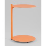 Журнальный столик Siara металл оранжевый