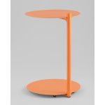 Журнальный столик Siara металл оранжевый