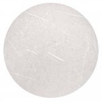 Набор кофейных столиков Tango бежевый мрамор с белыми ножками, 2шт