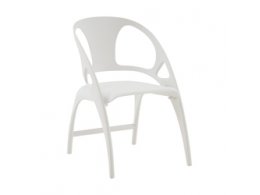 Стул складной Liara пластик белый