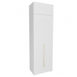 Набор Шкаф Фиеста + антресоль (Белый/Белый Софт) 802х2600х500