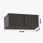 Антресоль  Бостон 800*400*500 (Графит)