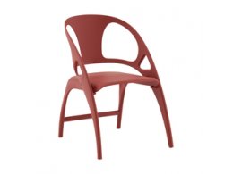 Стул складной Liara пластик бордо