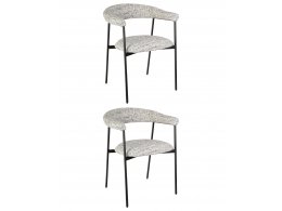 Стул обеденный Toko светло-серый 2 шт.